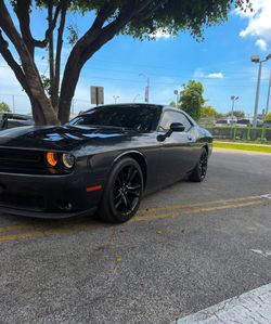 Dodge Challenger Black Muscle Car