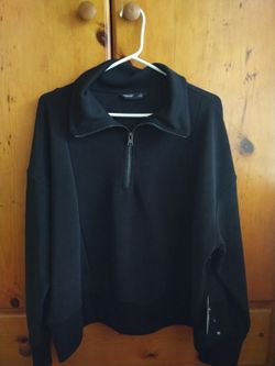 Half-Zip Scuba Sweater
New With Tags