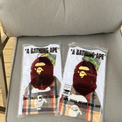 1:1 bape t shirts size Large and medium