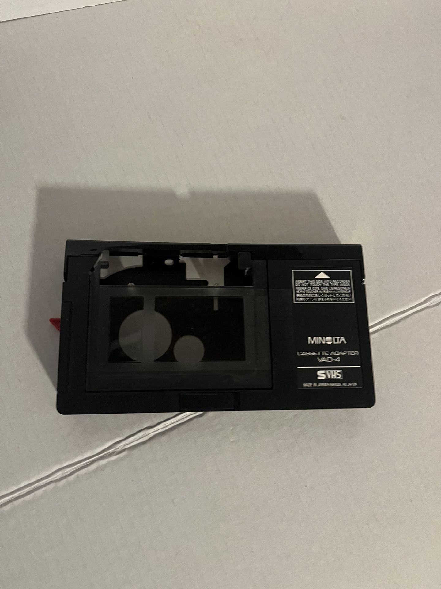 Minolta Motorized VHS-C to VHS Cassette Adapter VAD-4