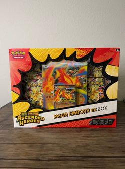 Ascended Heroes Mega Emboar ex Box