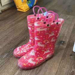 Girls Rain Boots 
