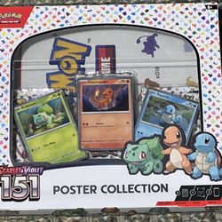 Pokemon 151 Poster Collection New