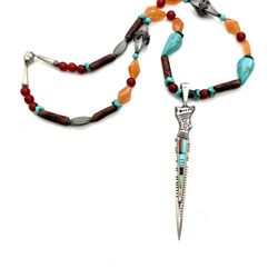 Sterling David Tune Navajo Necklace 