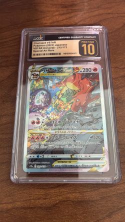 Pokémon JP Charizard Vstar SAR Vstar Universe 212/172 CGC PRISTINE 10