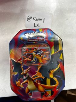 Mega charizard Tin - Ex pokemon