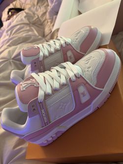 Louis Vuitton trainers pink  shoes