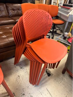 Outdoor Stacking Dining Side Chairs