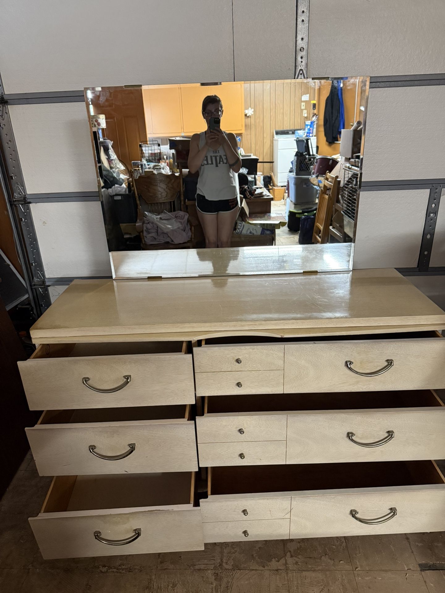 Mirrored Dresser