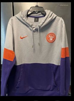 Clemson Nike Dry Fit Hoodie With Pockets Size Large