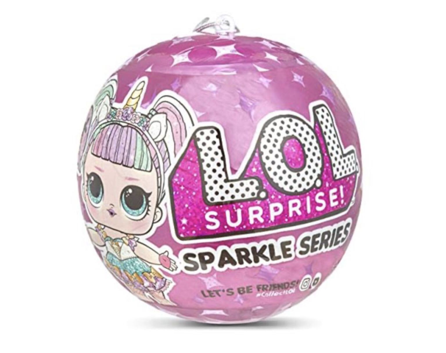 L.O.L. Surprise! Sparkle Series with Glitter Finish and 7 Surprises