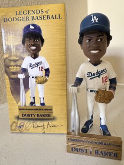 Dusty Baker Los Angeles Dodgers Bobblehead Game Giveaway 2024  