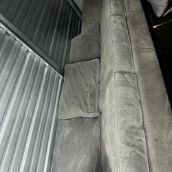 gray couch 