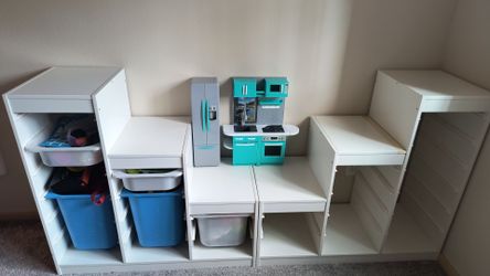 Ikea Trofast Shelves - Toy storage