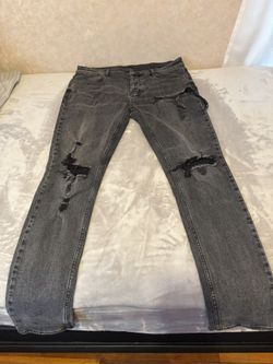 Ksubi Skinny Jeans, Men’s Smoke Black Size 36