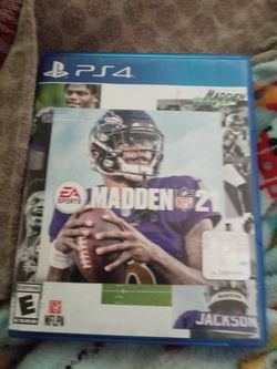 Ps4 football madden 21