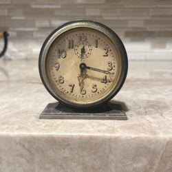 Antique Baby Ben Westclox Alarm Clock 