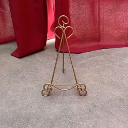 Bard's Gold-toned Metal Easel