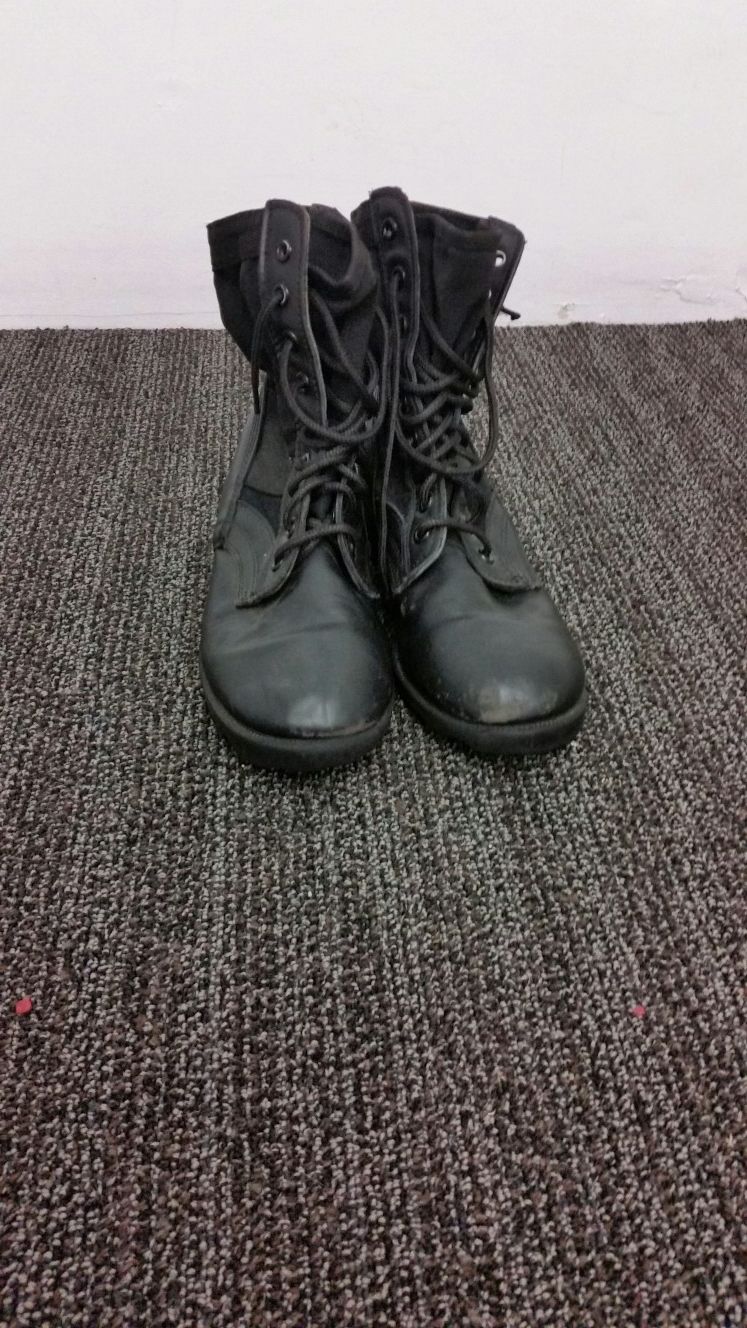 Women's Combat Boots Size 9.5