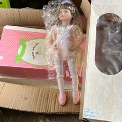 Antique dolls, $25
