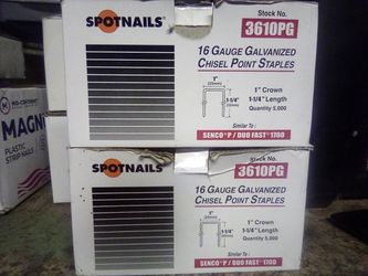 Galvanized Staples