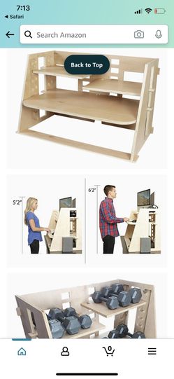 Ervo Sit And Stand Desk Brand New