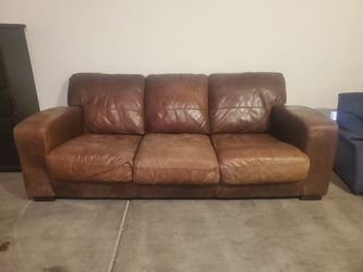 Genuine Leather Sofa
