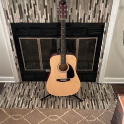 Fender Squire Acoustic Guitar With Tuner