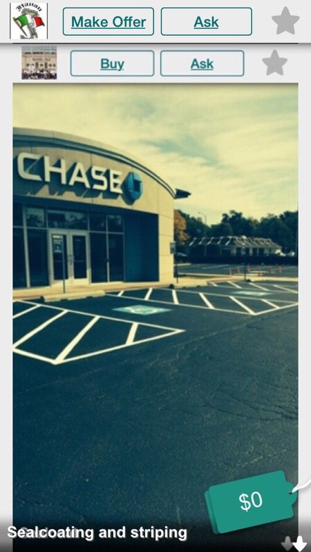 Professional Sealcoating and striping residential or commercial available