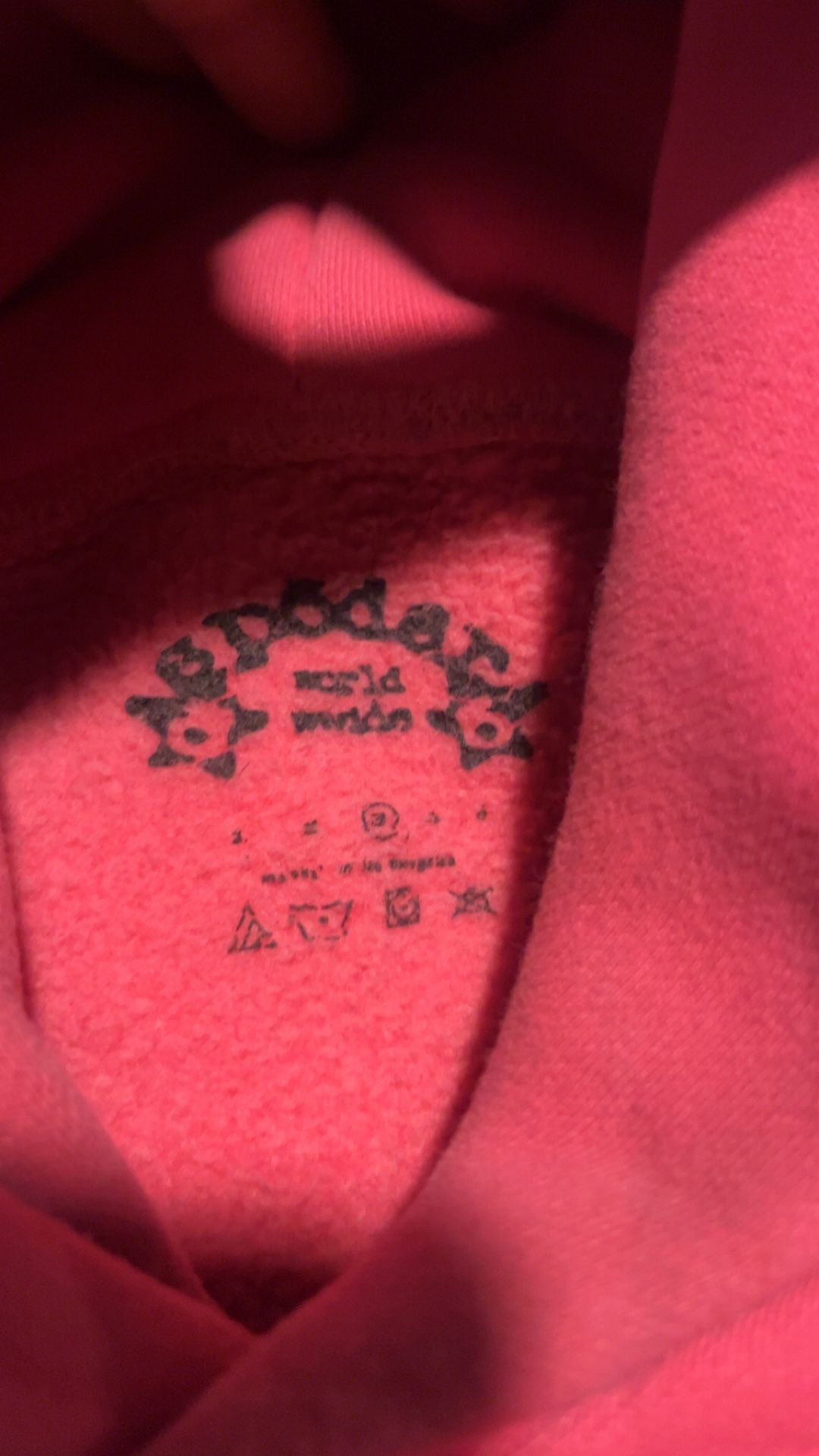 Pink Spider Hoodie