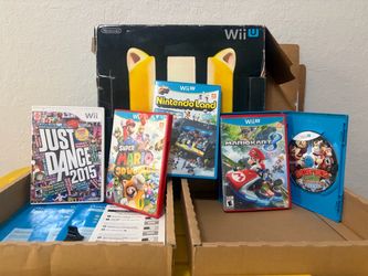Nintendo Wii U Console Bundle (Super Mario 3D World Deluxe edition) (cash only)