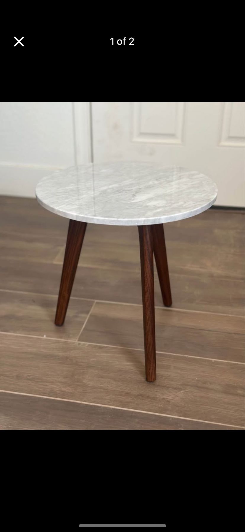 Article Mara Walnut Side Table