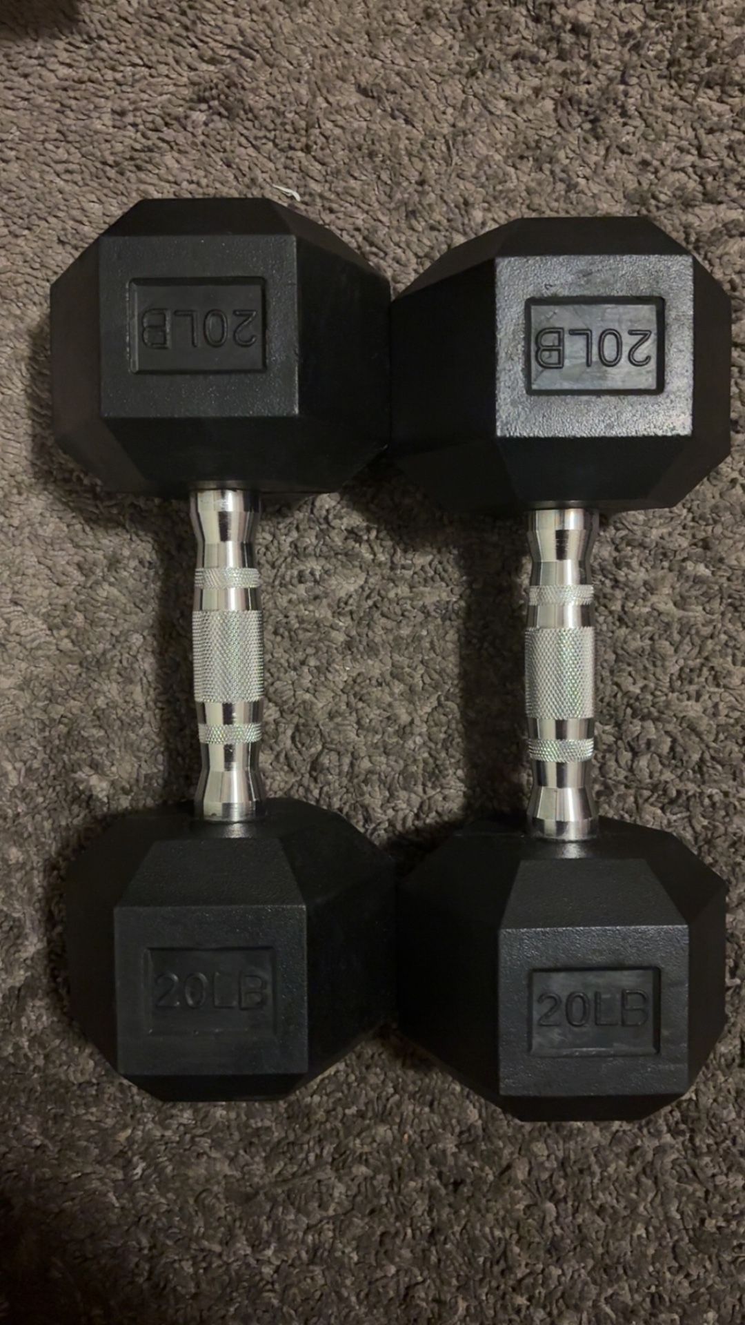 20lbs Dumbbell Set