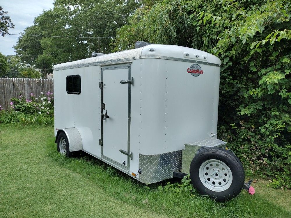 Cargo Trailer 6'x12' Converted To Camper