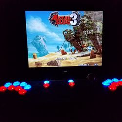 Arcade cabinet, sanwa joysticks, raspberry pi