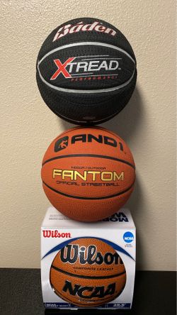 Indoor/outdoor basketballs