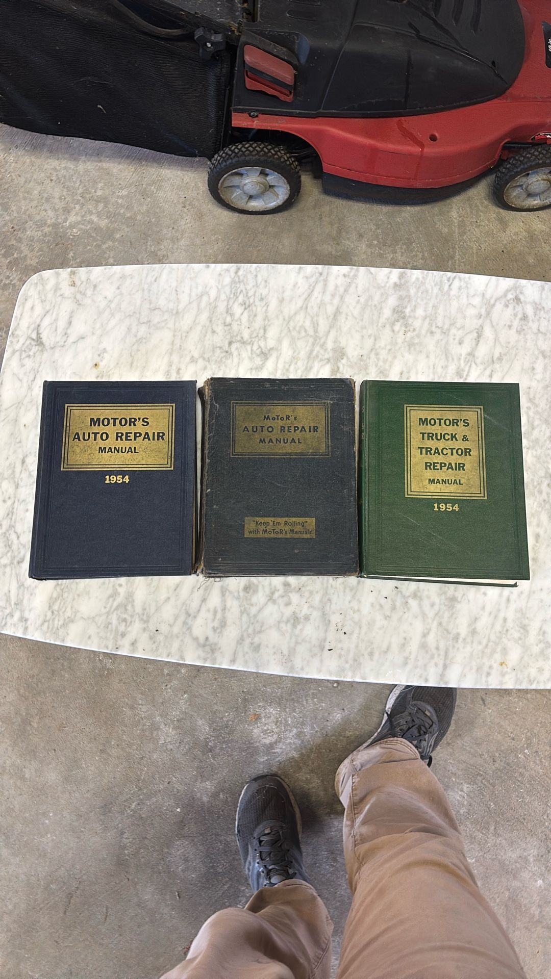 1954 Motors Auto Repair Manual Set
