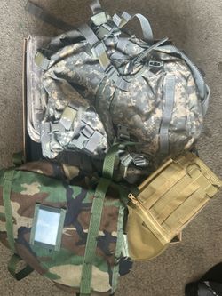 Box of army stuff