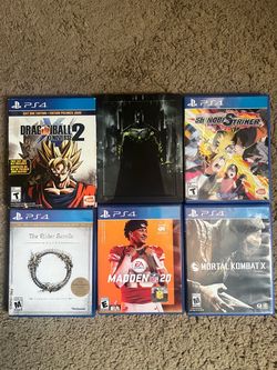 PlayStation 4 Games (6 Total)