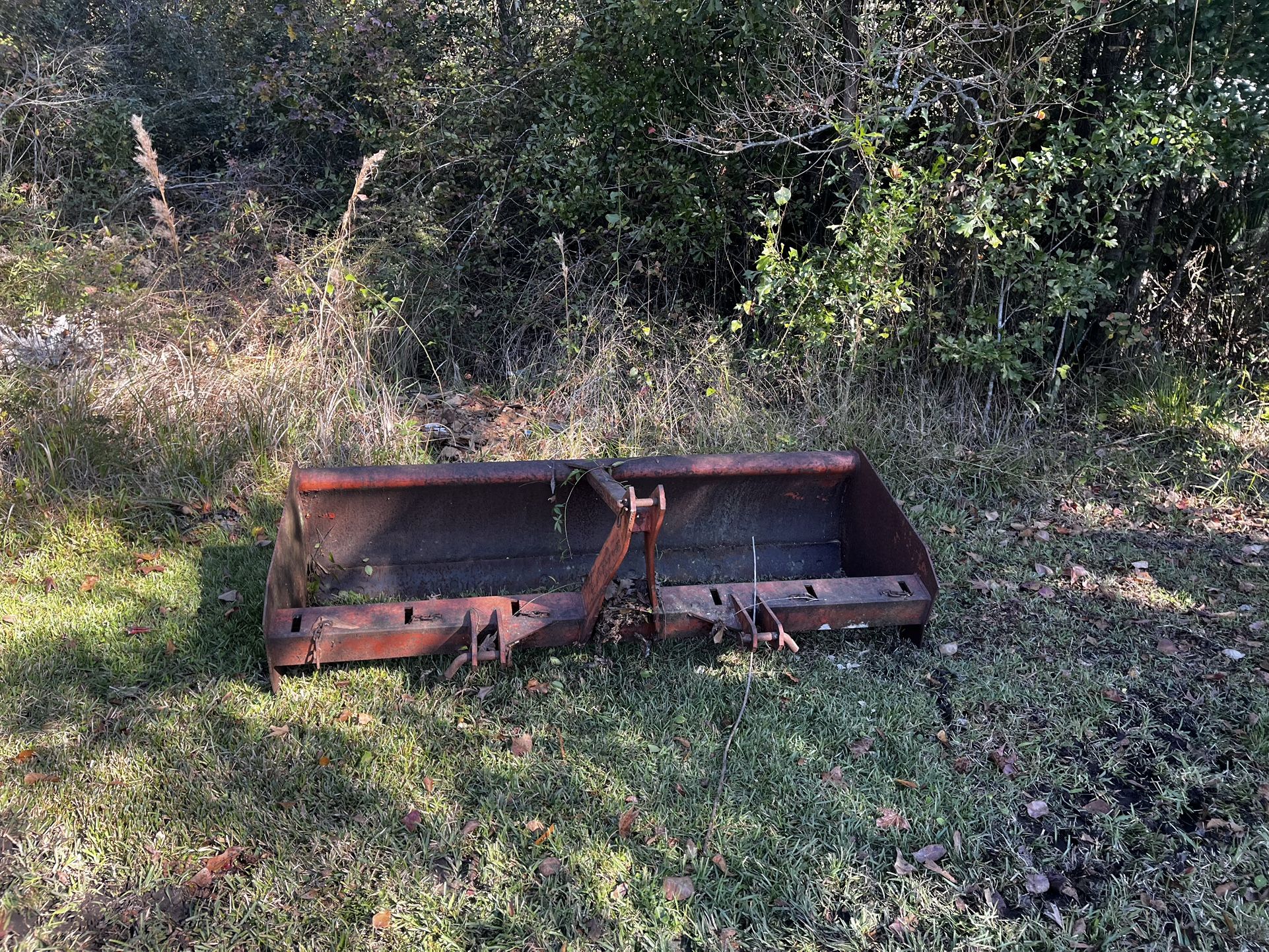 Tractor Bush Hog and Box Blade