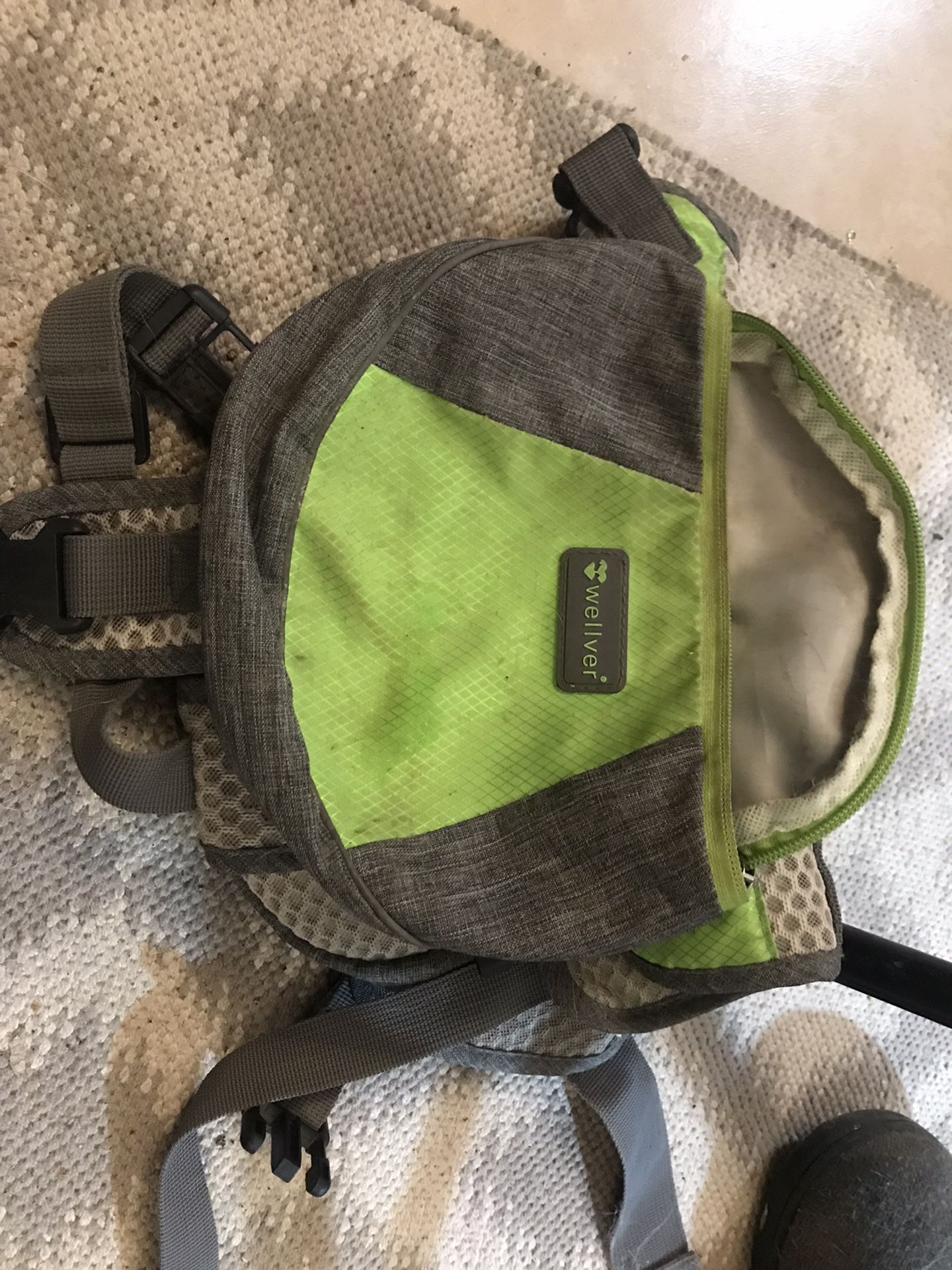 Dog Backpack Saddle Bag Travel Packs for Hiking Walking Camping