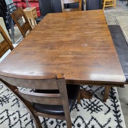 Extendable Dining Room Set 