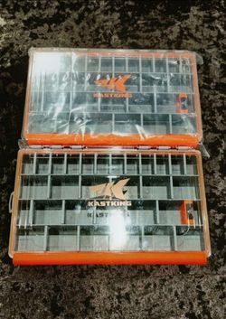 Cash King waterproof air tight tackle box or for screws and hardware heavy duty both for $25