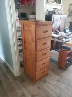 Dresser Cabinet Pine Wood