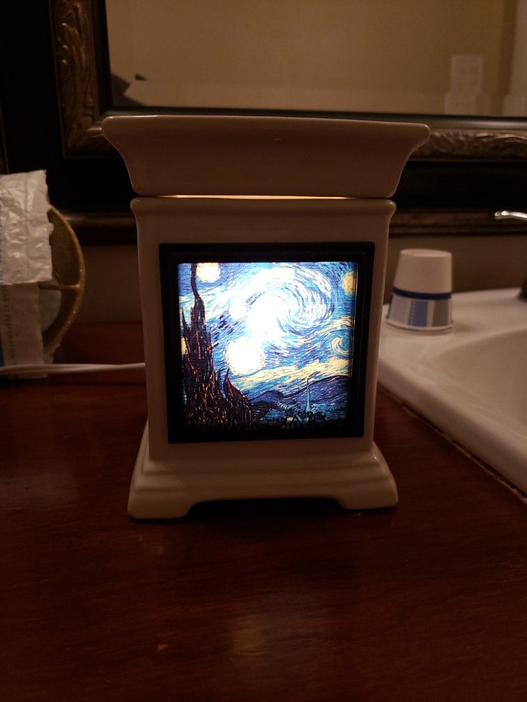 Scentsy Van Gogh Starry Night Wax Warmer