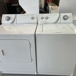 Admiral Washer And Dryer Set. 1 year Warranty For 