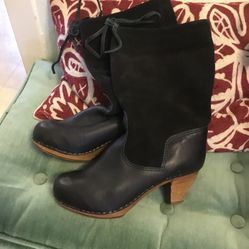 Sanita Danish Clog Boots Size 38 Us ~ 7.5-8 