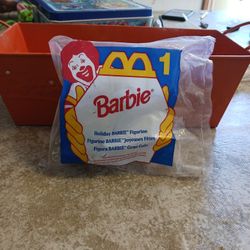 1995 HOLIDAY BARBIE IN SLEIGH