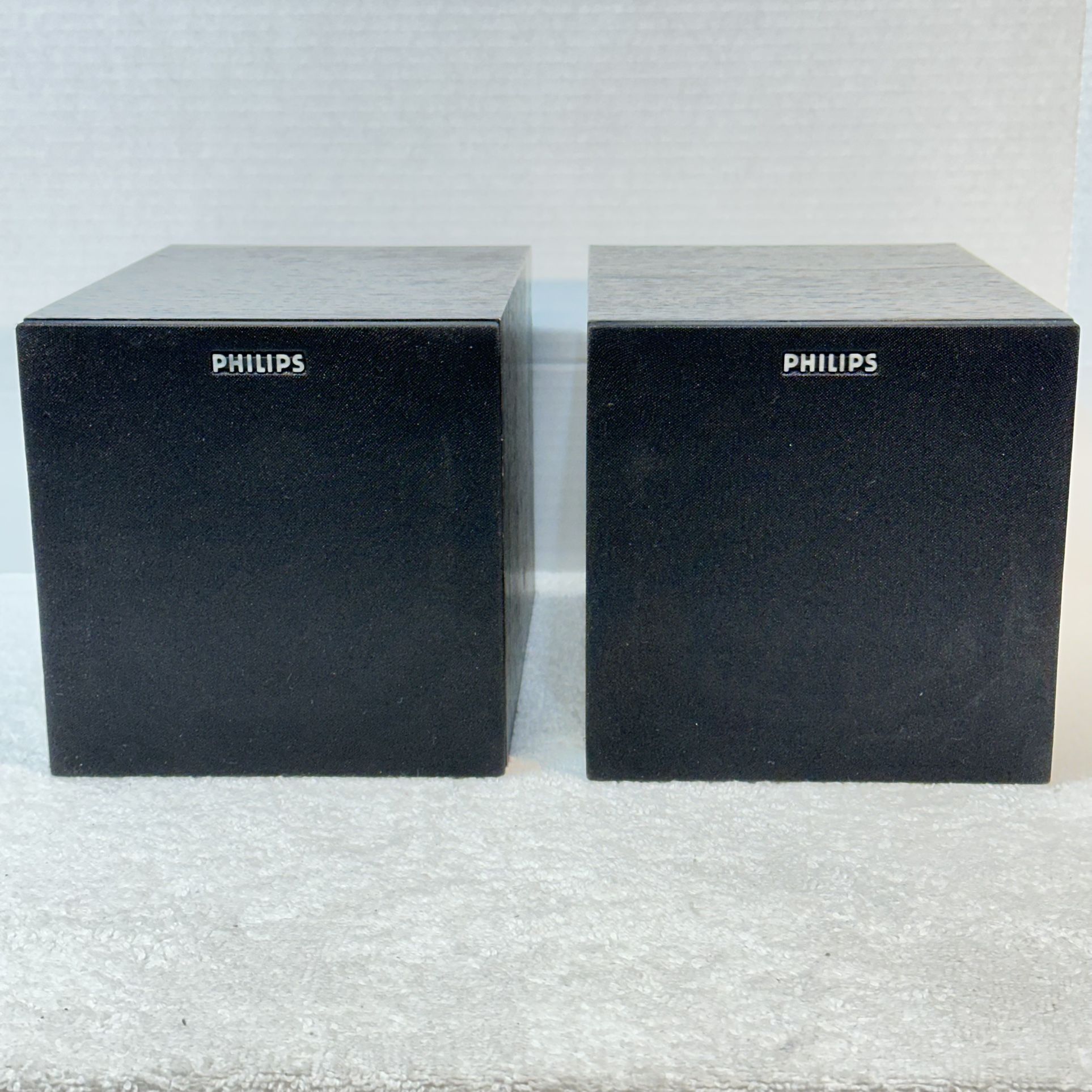 Philips Vintage Speakers (pair)-Amazing Condition-TESTED-Quality Sound-Demonstration Avy