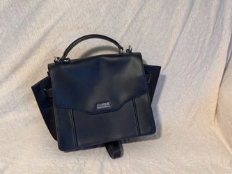 Aimee Kestenberg Black Leather Satchel Crossbody Bag – Excellent Condition